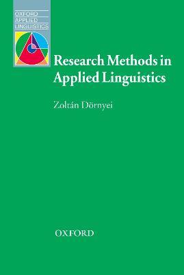 Research Methods in Applied Linguistics