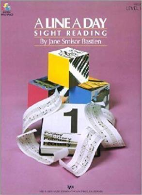 A Line a Day: Sight Reading, Level 1 (Bastien Piano Basics)