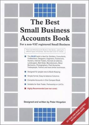 The Best Small Business Accounts Book (Blue Version)