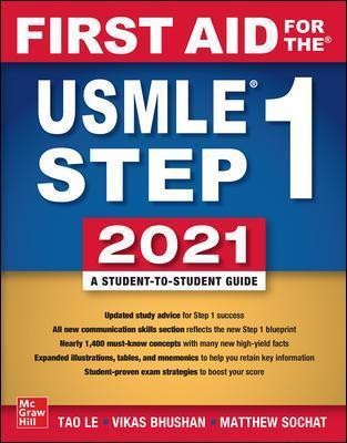 First Aid for the USMLE Step 1 2021, Thirty first edition