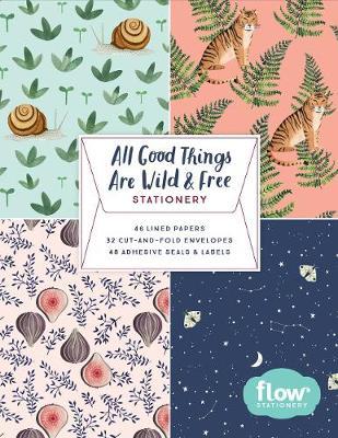 All Good Things Are Wild and Free Stationery
